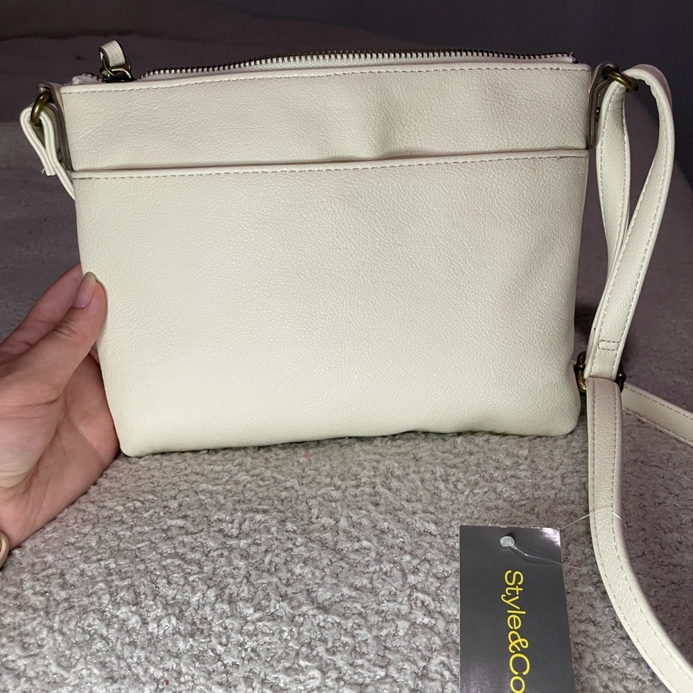 Style & Co. Ivory Crossbody Bag